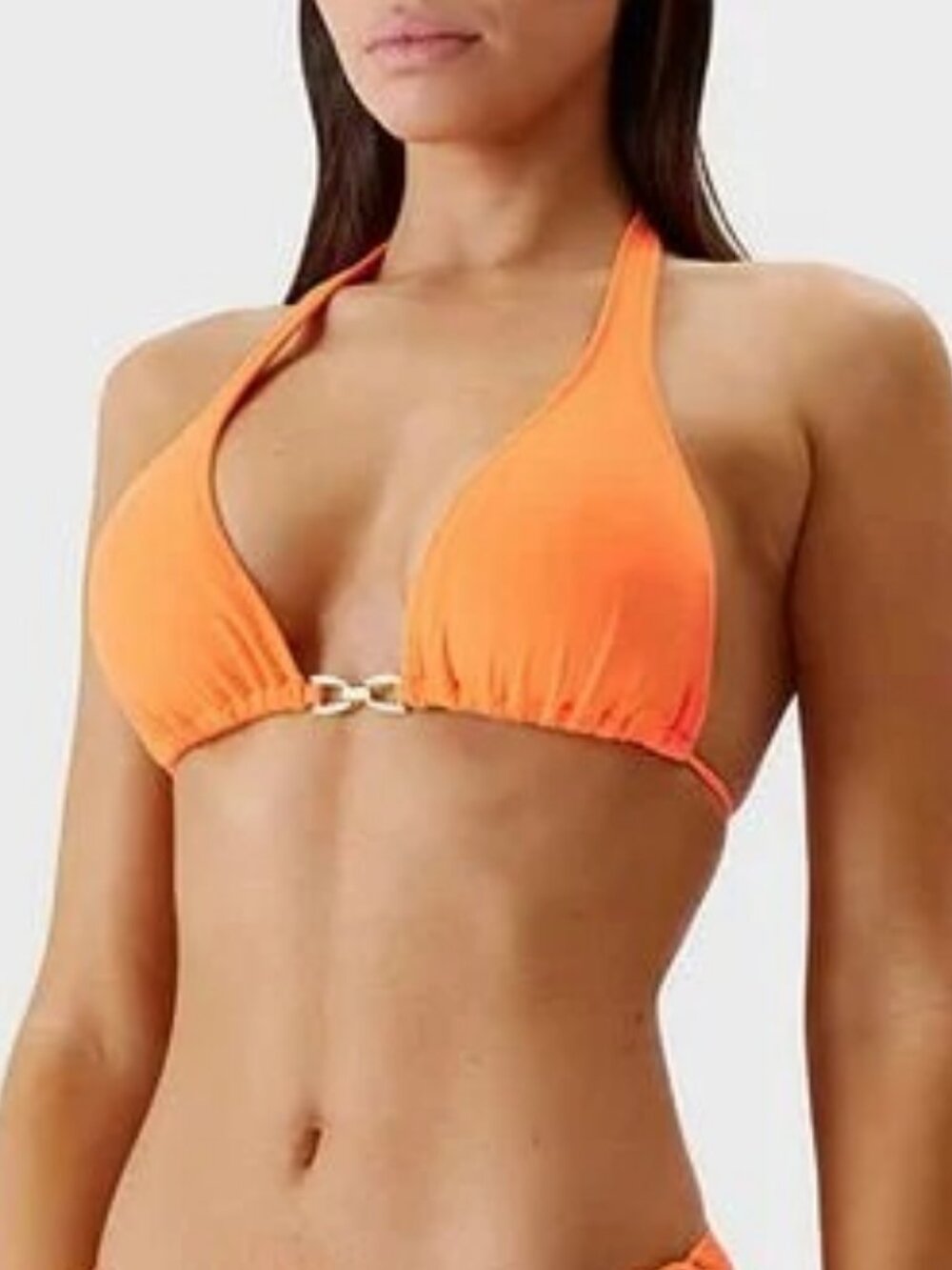 Melissa Odabash Antibes Bikini Top CR Orange